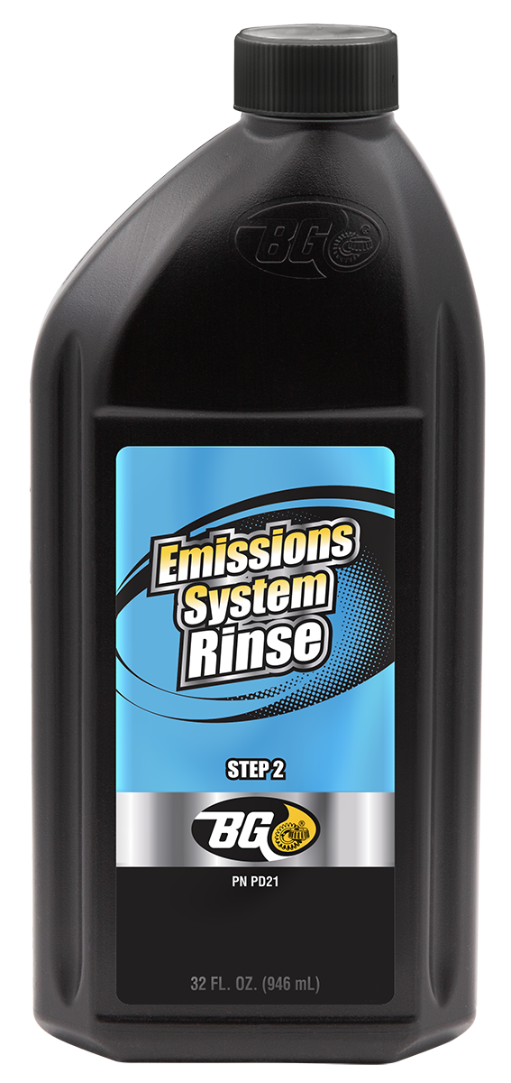 BG Emissions System Rinse (Paso 2)