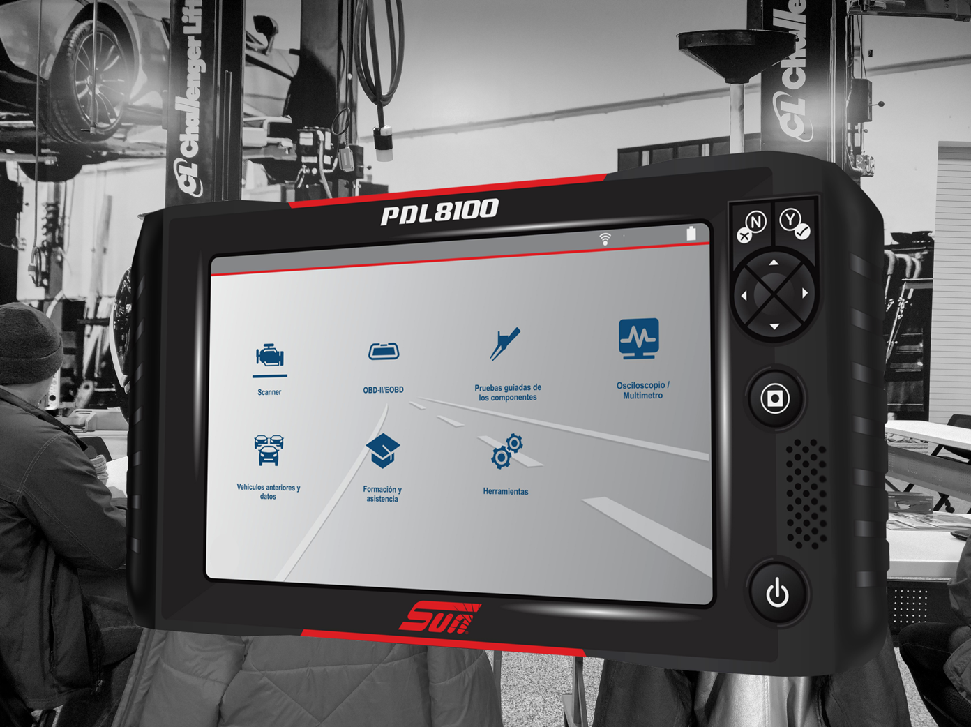 Equipo de diagnóstico electrónico automotriz